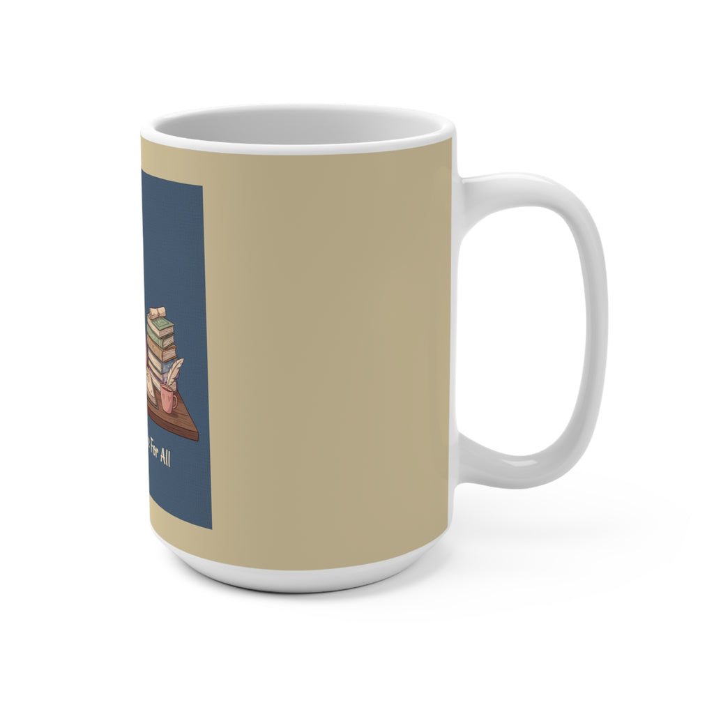 Rabbit Mug 15oz – Liberty and Justice for All