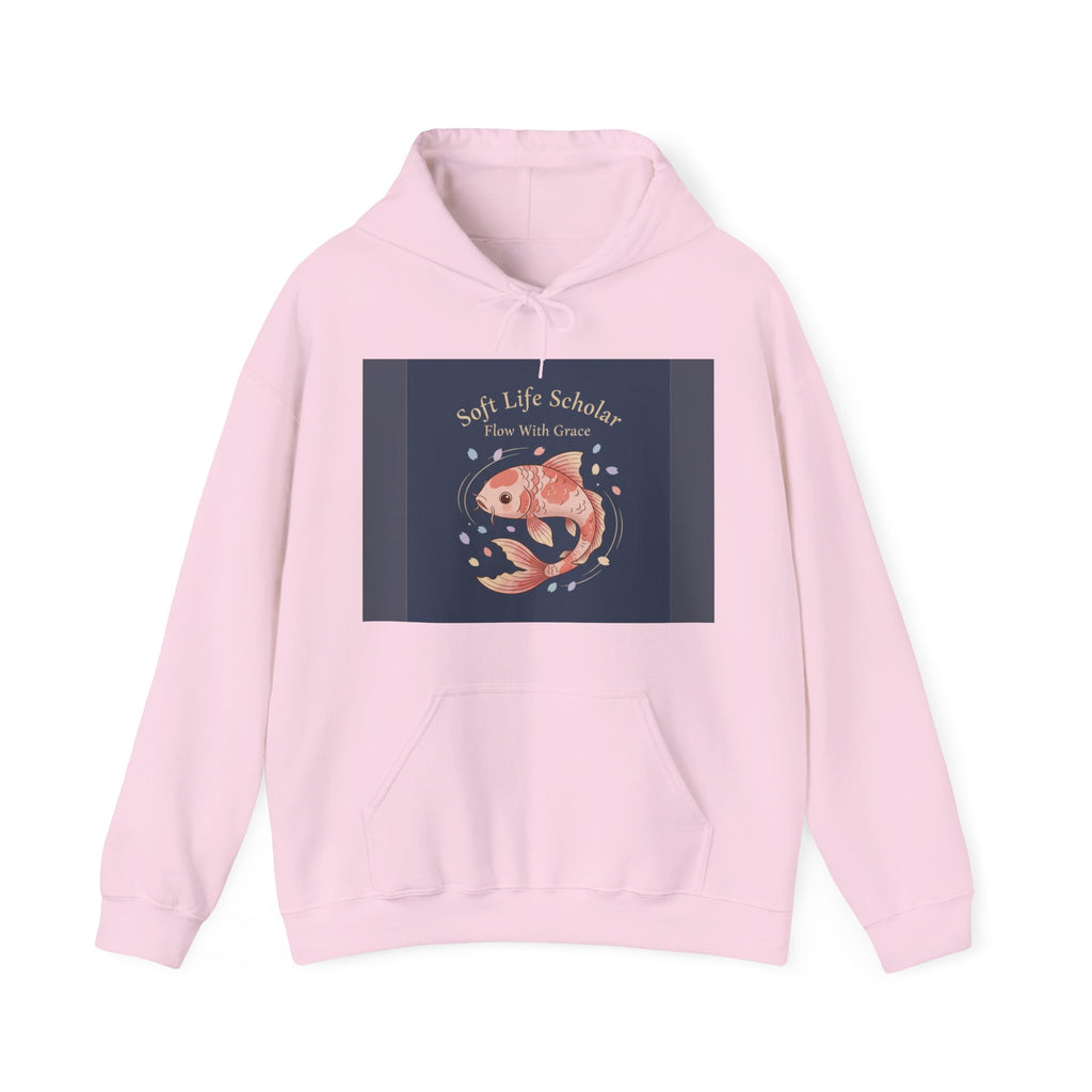 Koi Hoodie – Soft Life Scholar Flow With Grace