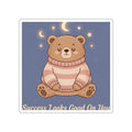 Bear Die-Cut Sticker – Success Looks Good on You