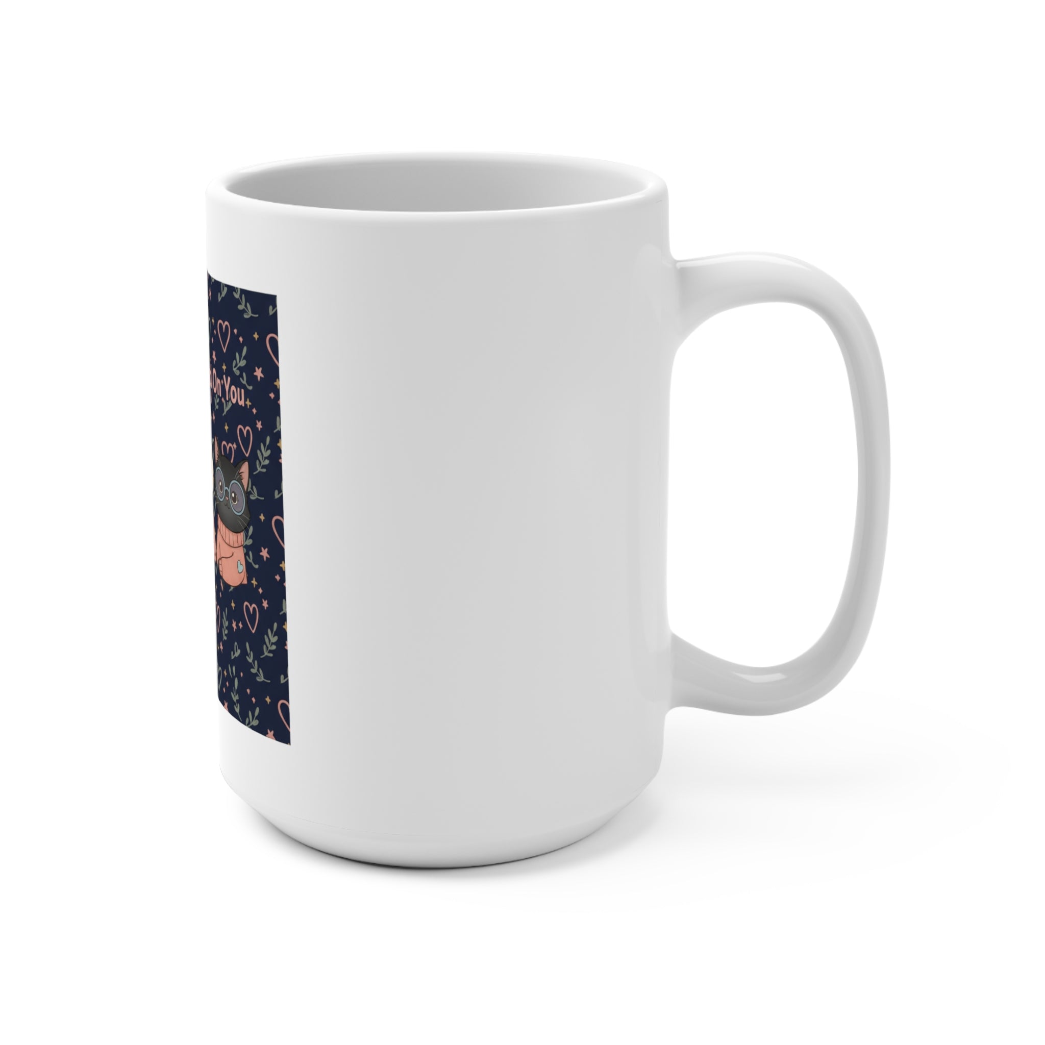 Cats With Glasses Mug 15oz – Success Looks Good on You