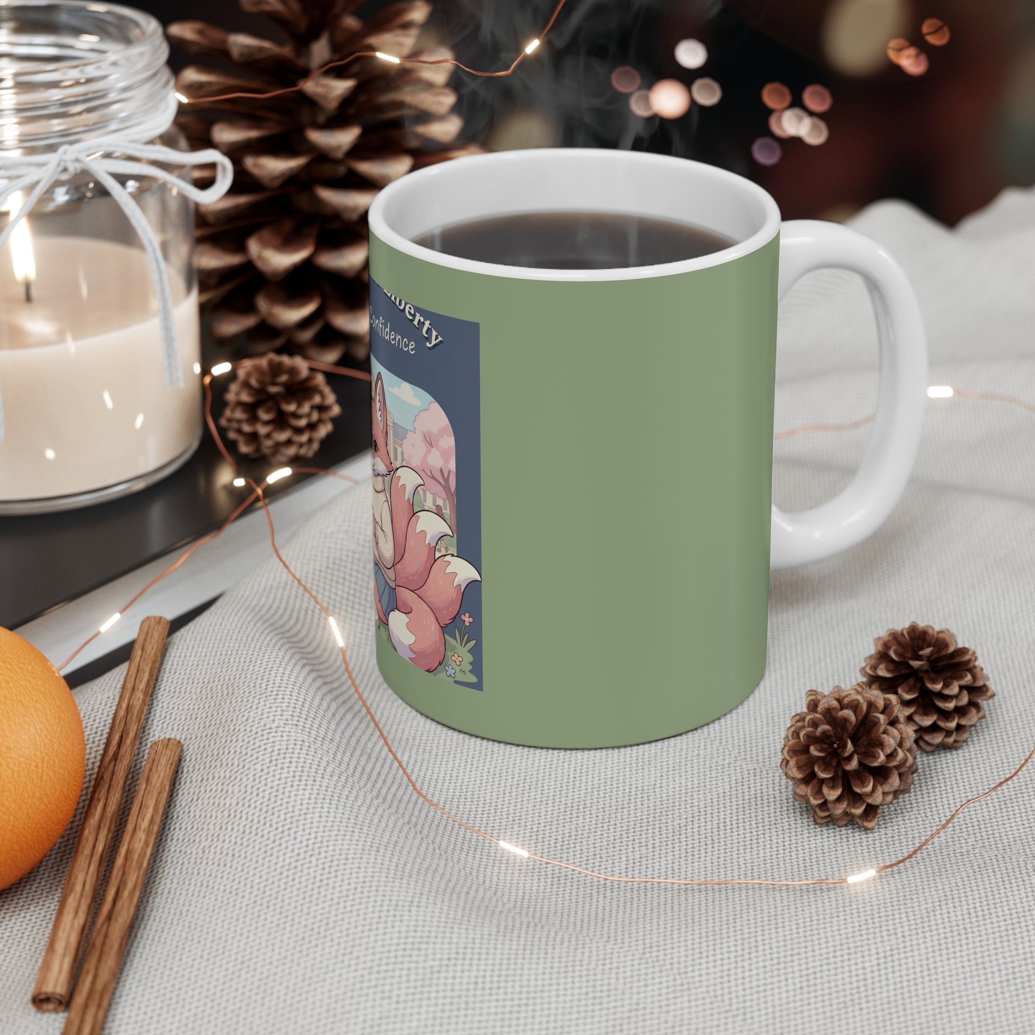 Kitsune Mug 11oz – Daughters of Liberty