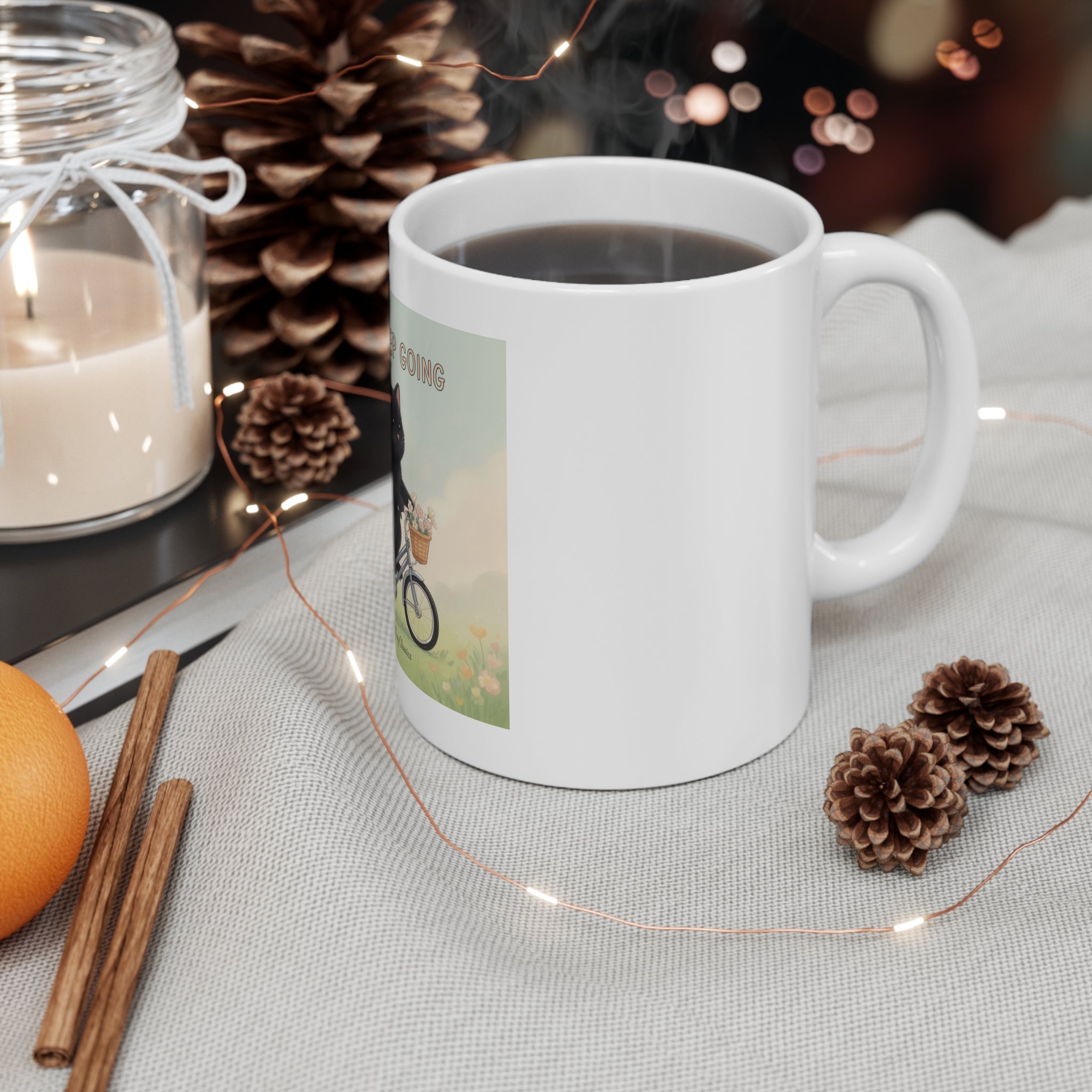 JUST KEEP GOING Mug 11oz