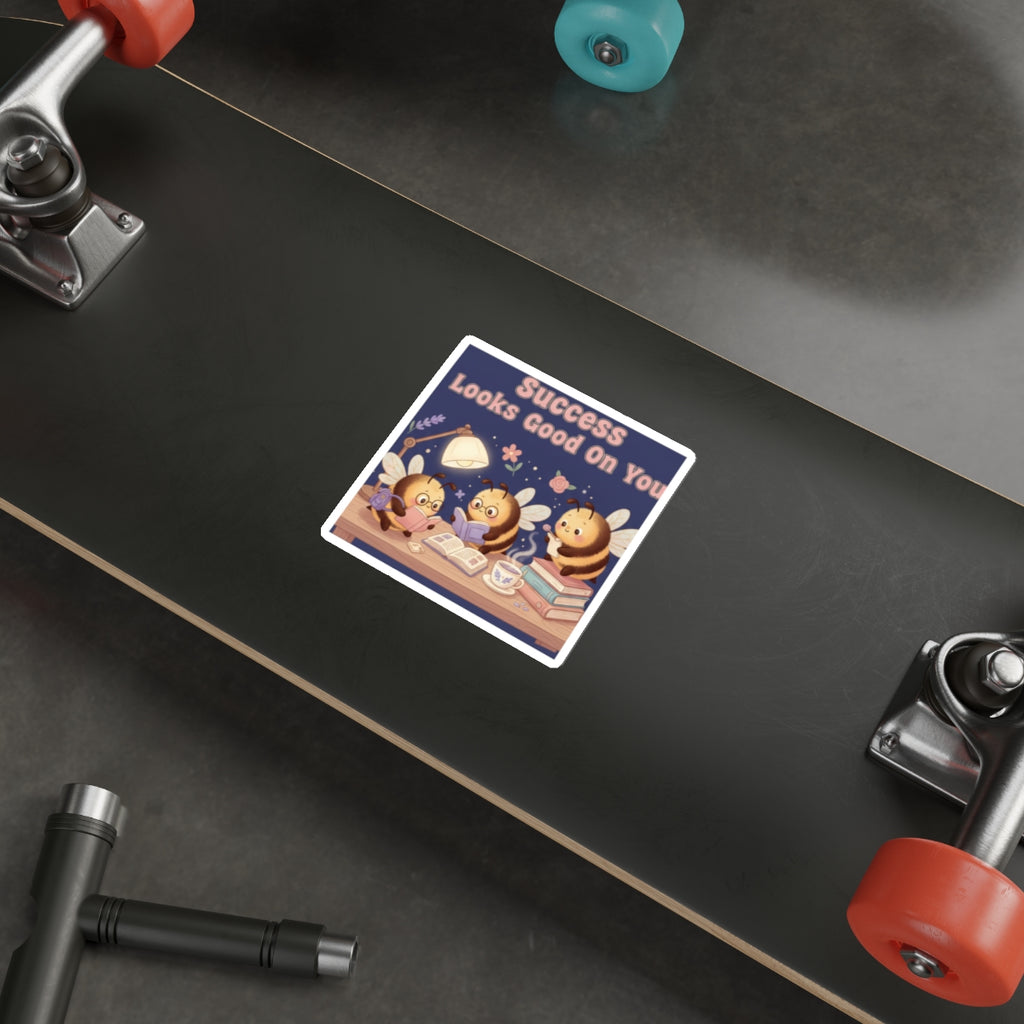 Honeybees Die-Cut Sticker – Success Looks Good on You