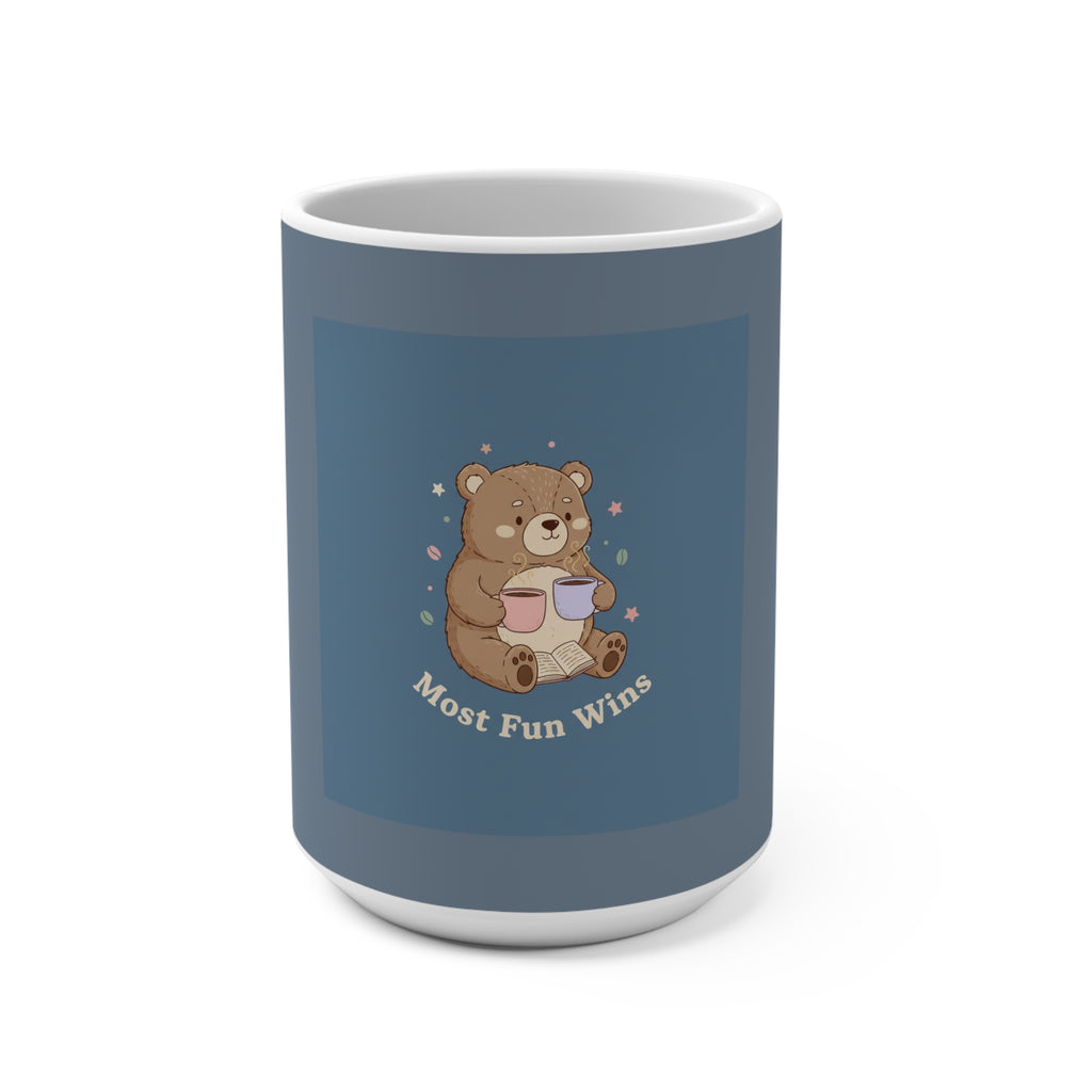 Bear Mug 15oz – Most Fun Wins