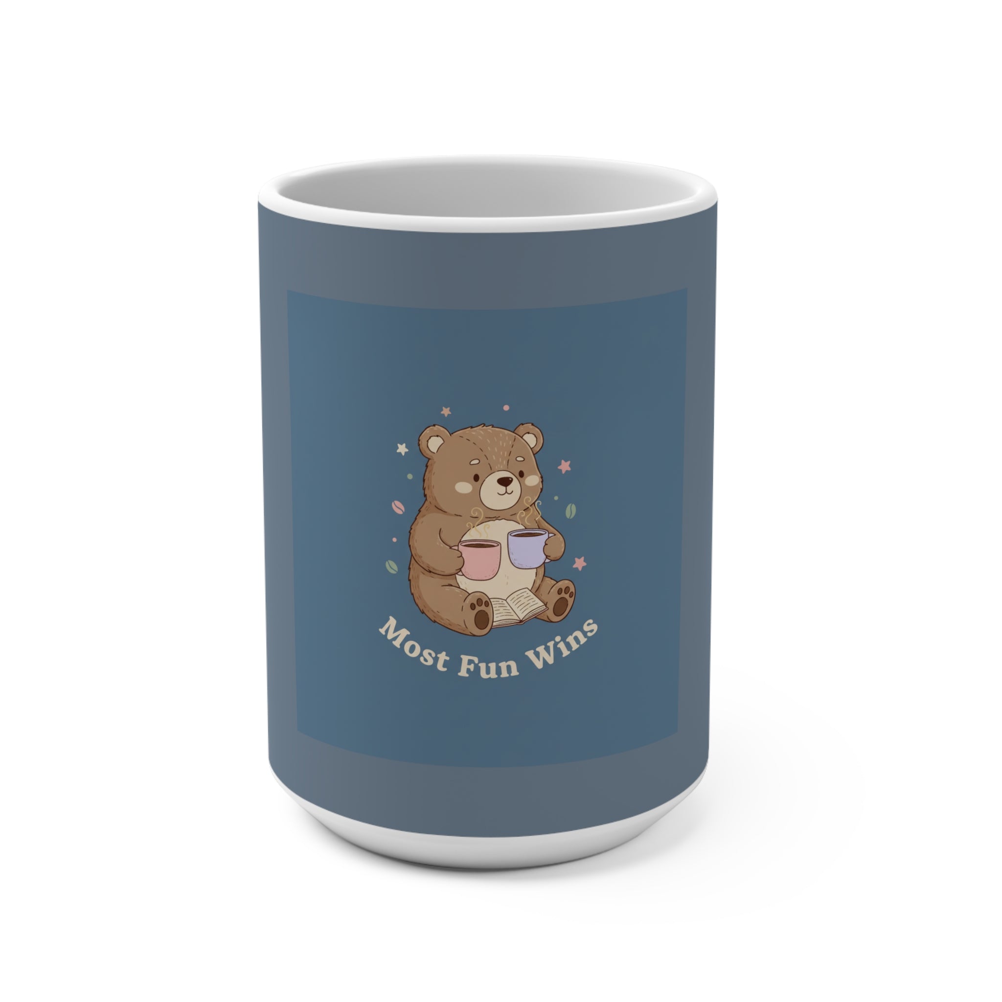 Bear Mug 15oz – Most Fun Wins