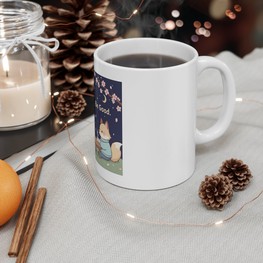 Cat Mug 11oz – Do Good Be Good