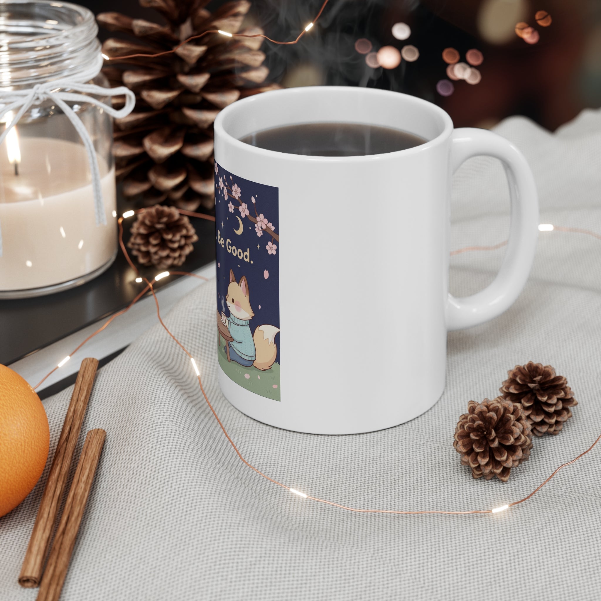 Cat Mug 11oz – Do Good Be Good