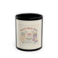 Smart Girls Club CLASS OF Cat Black Mug 11oz