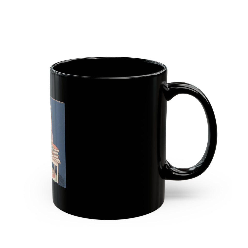 Owl Black Mug 11oz – Be Gentle With Yourself