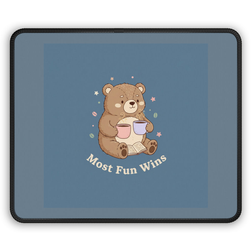 Bear Mouse Pad – Most Fun Wins