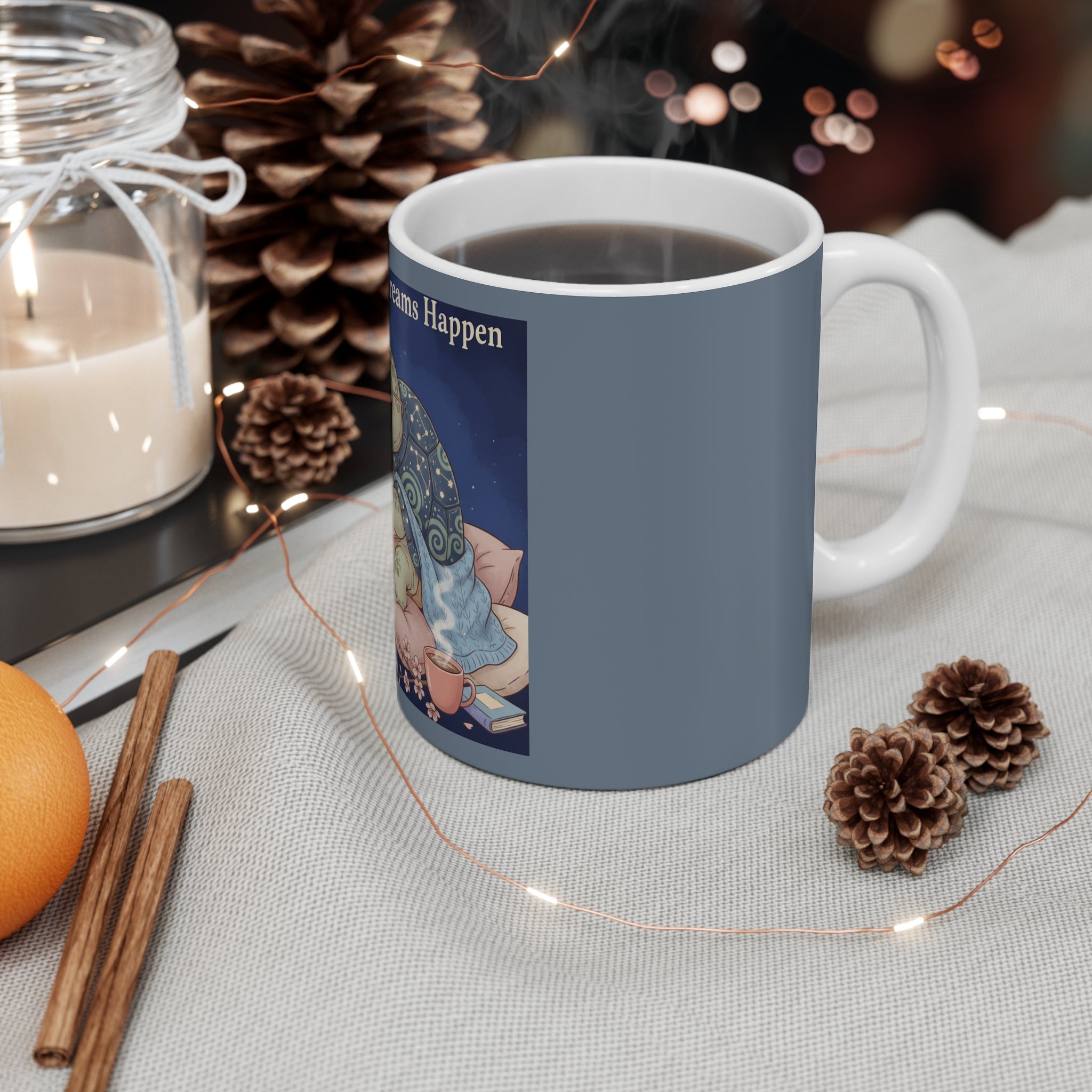 Turtle Mug 11oz – Making My Dreams Happen