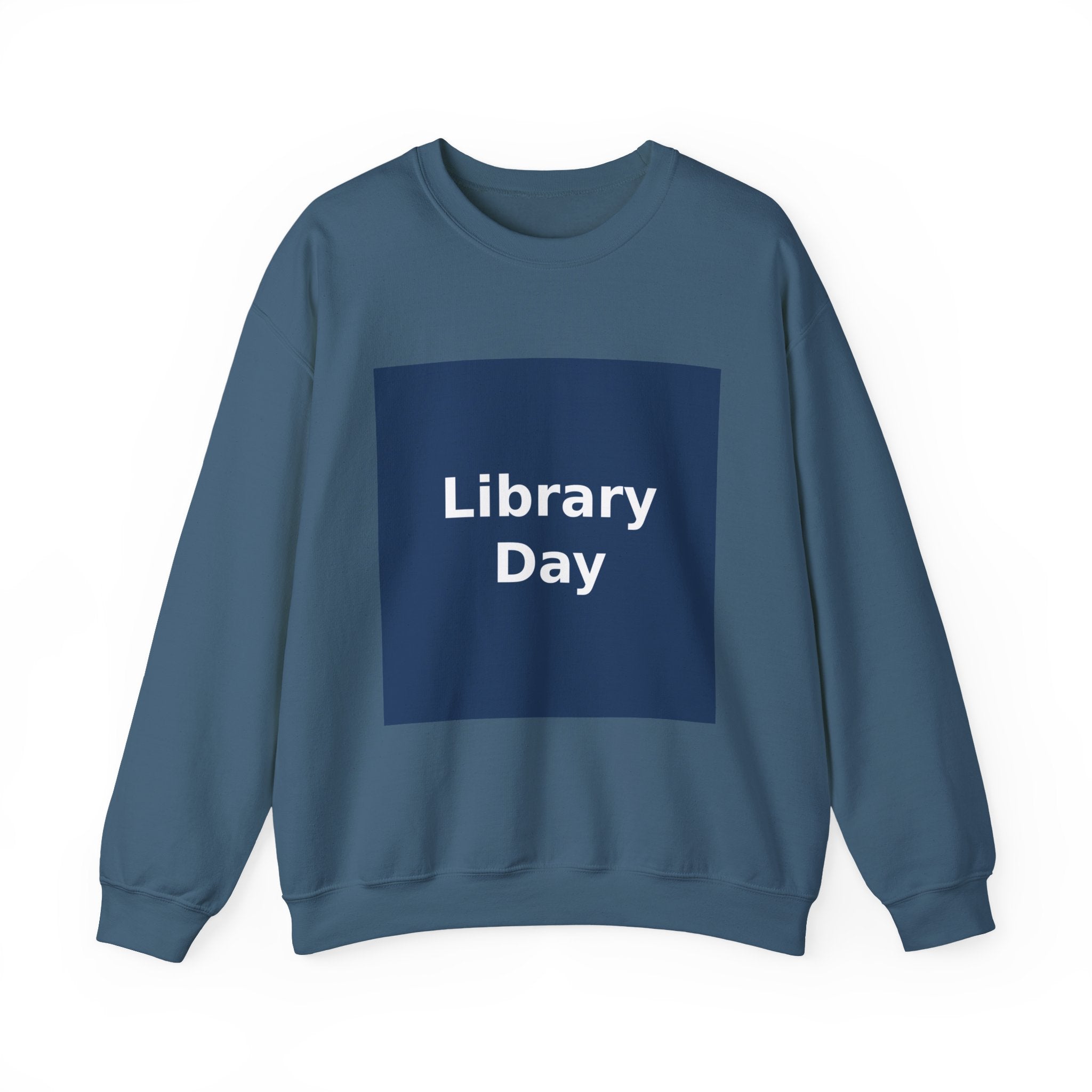 "Library Day" Black Cat Crewneck | College Girl Gift | Fashion | KayKay Classics