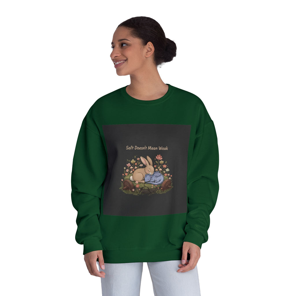 Dragon Crewneck Sweatshirt – Soft Doesnt Mean Weak