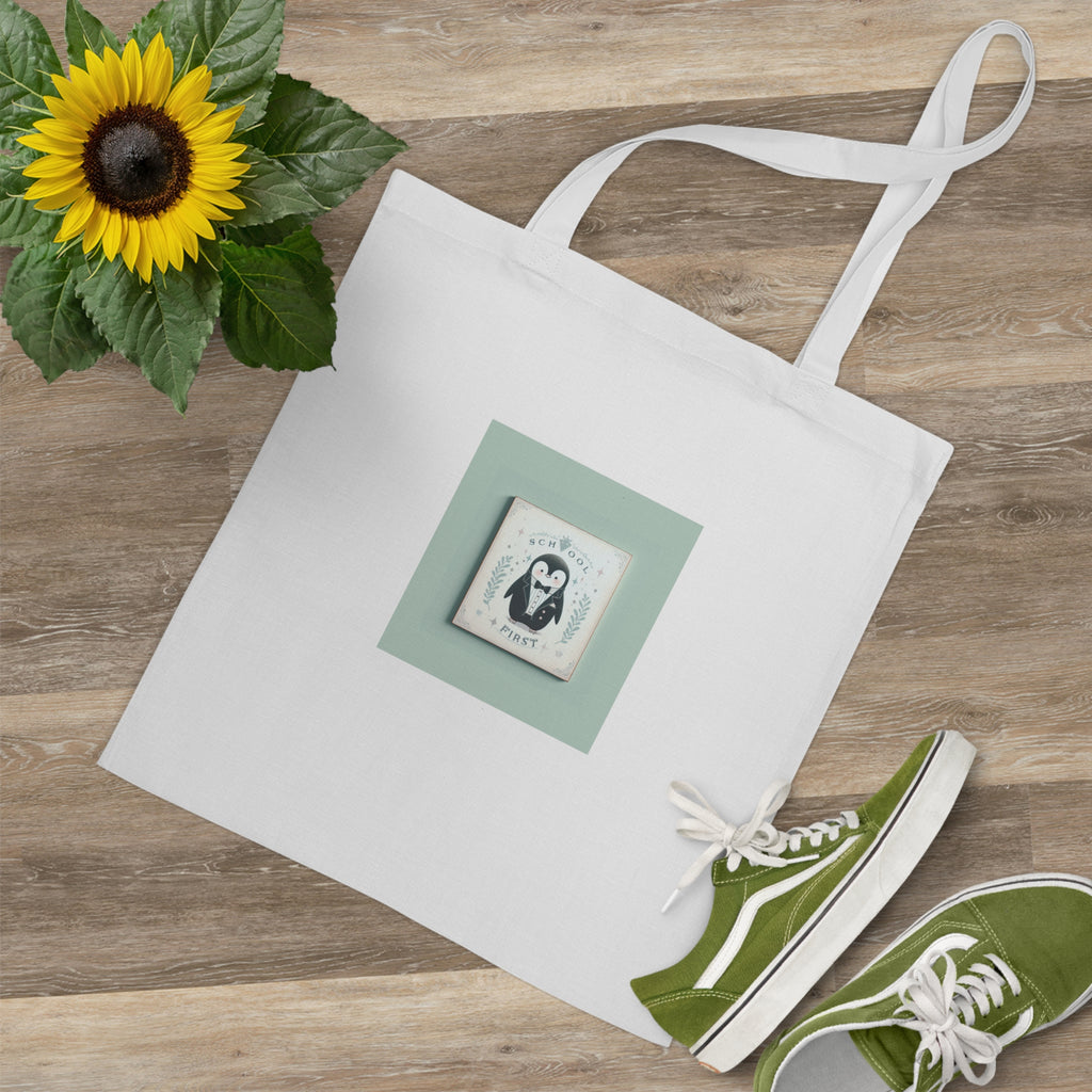 School First - KayKay Canvas Tote Bag