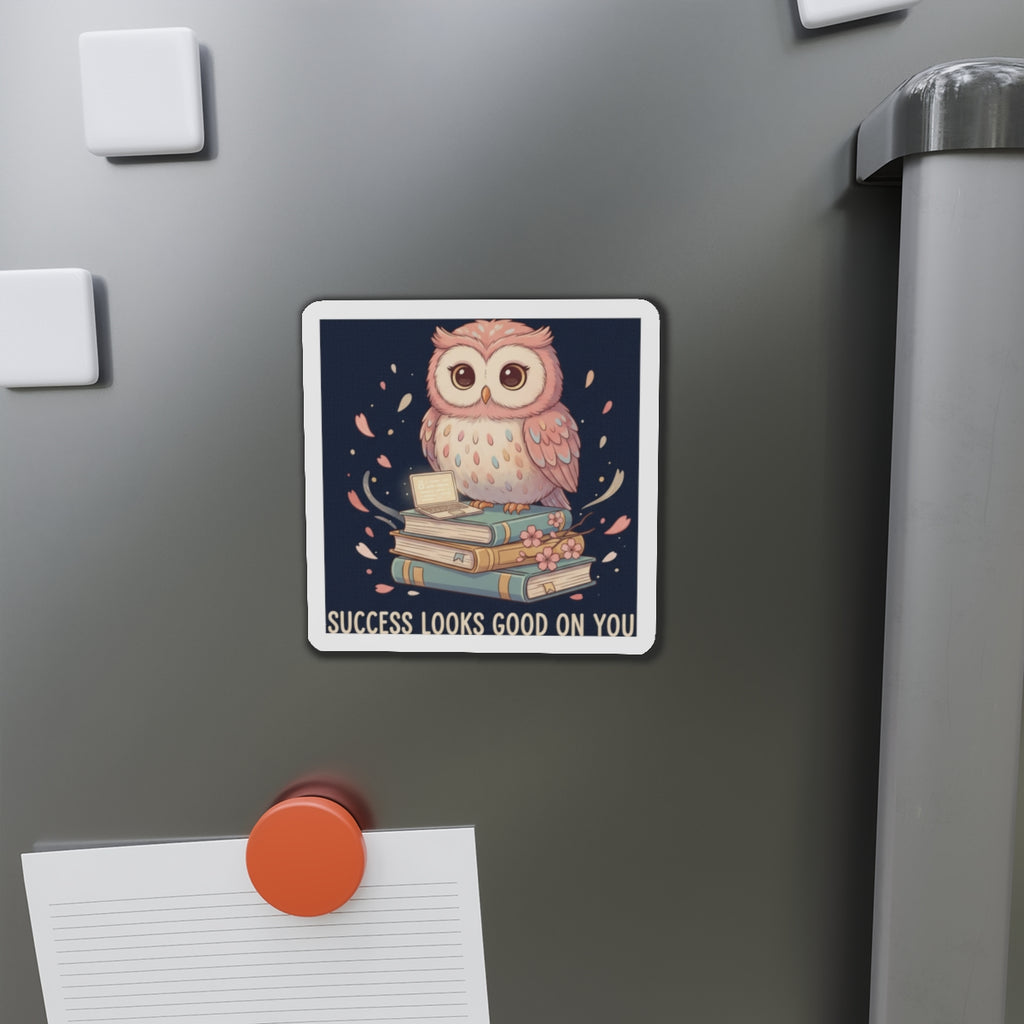 Owl Die-Cut Magnet – Success Looks Good on You