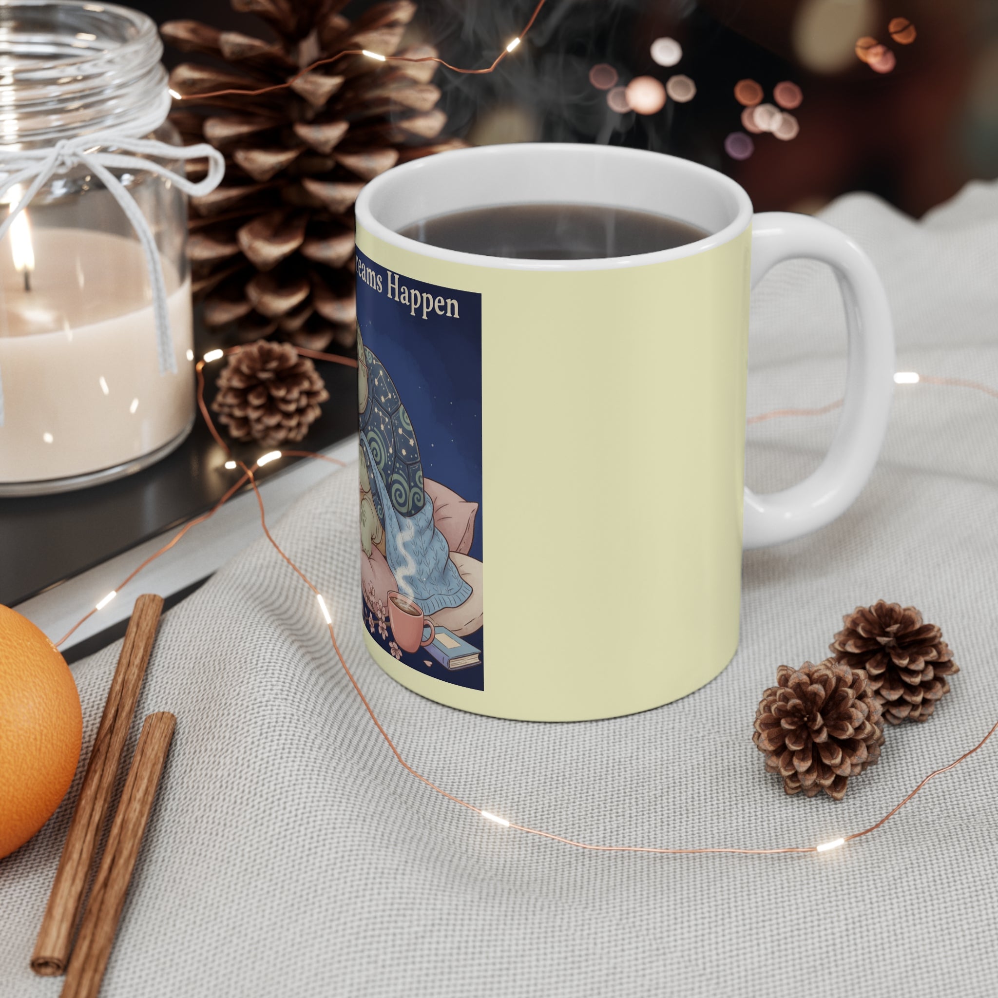 Turtle Mug 11oz – Making My Dreams Happen