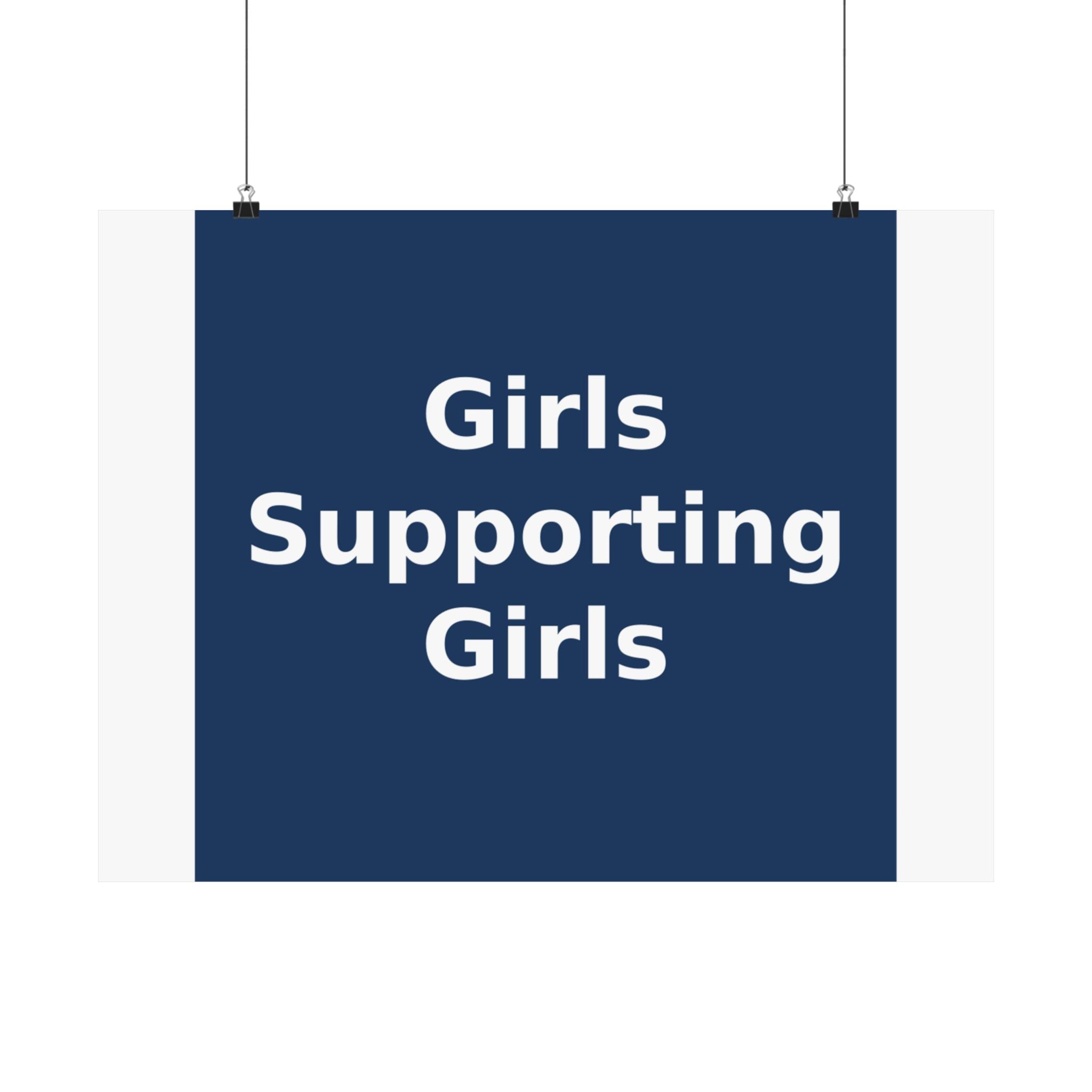 Girls Supporting Girls - KayKay Poster