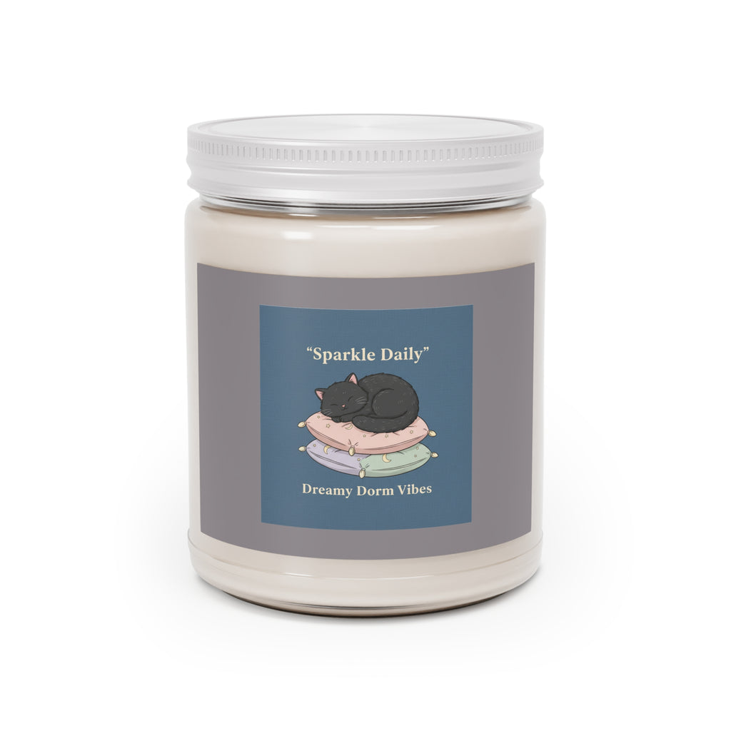Black Cat Scented Candle – Sparkle Daily Dreamy Dorm Vibes