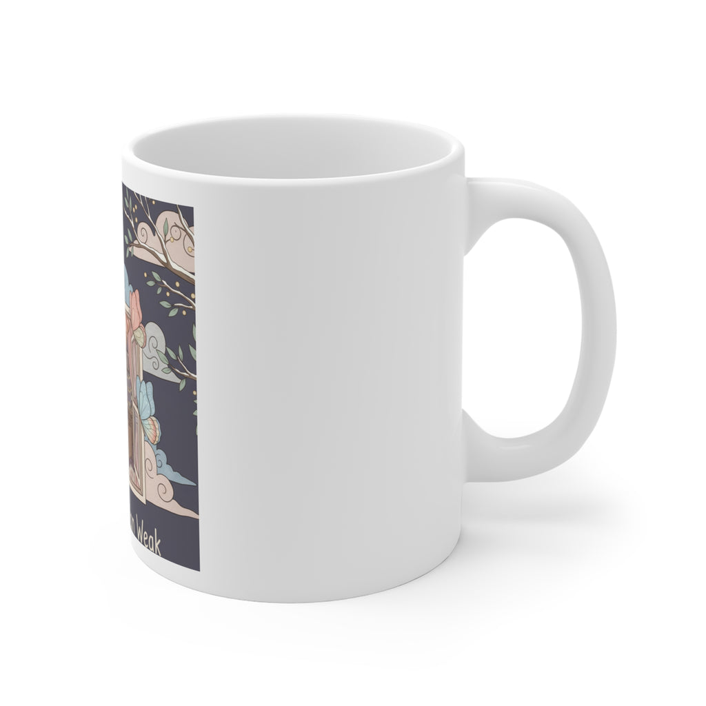 Butterflies Mug 11oz – Soft Doesnt Mean Weak