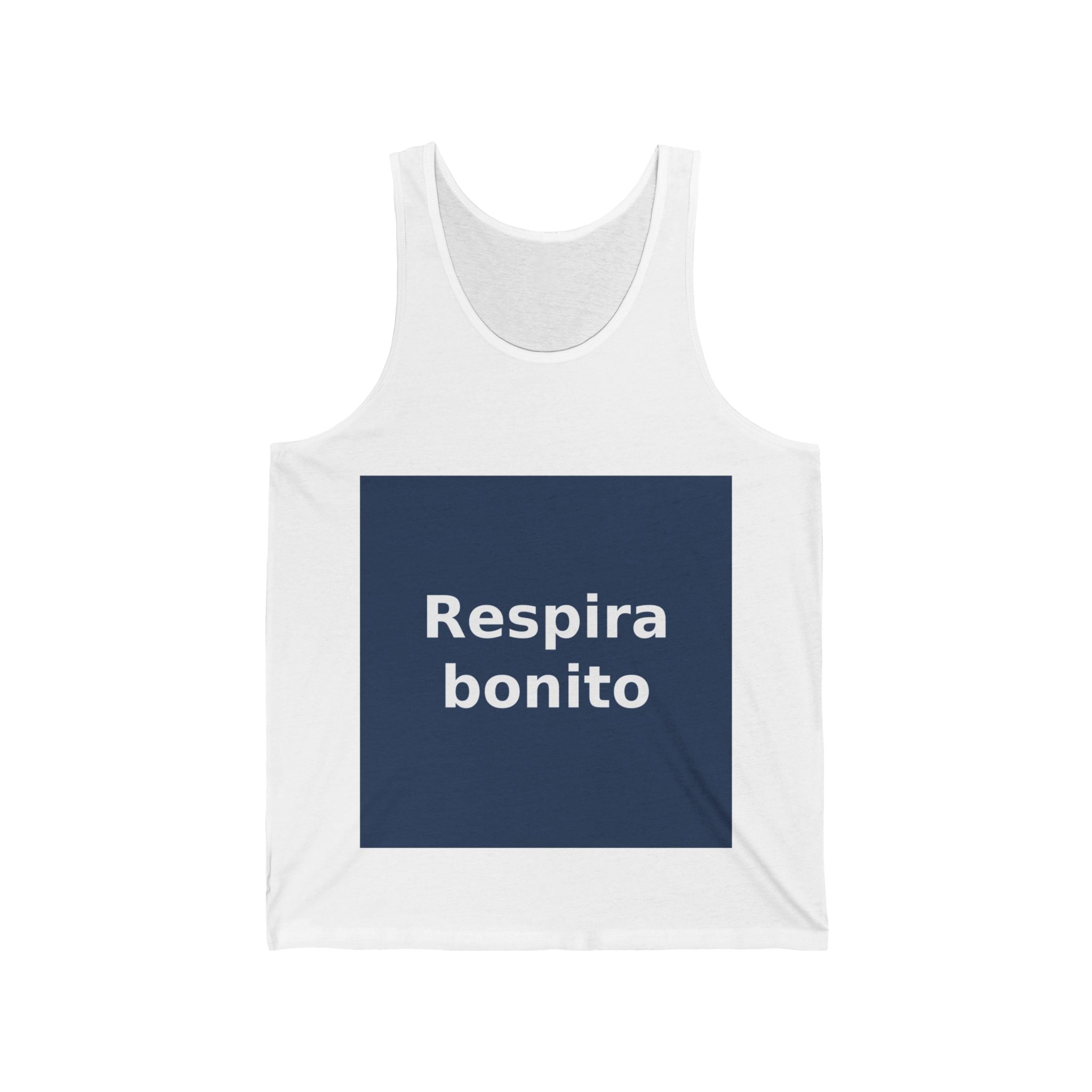 "Respira bonito" Black Cat Tank Top | College Girl Gift | Fashion | KayKay Classics