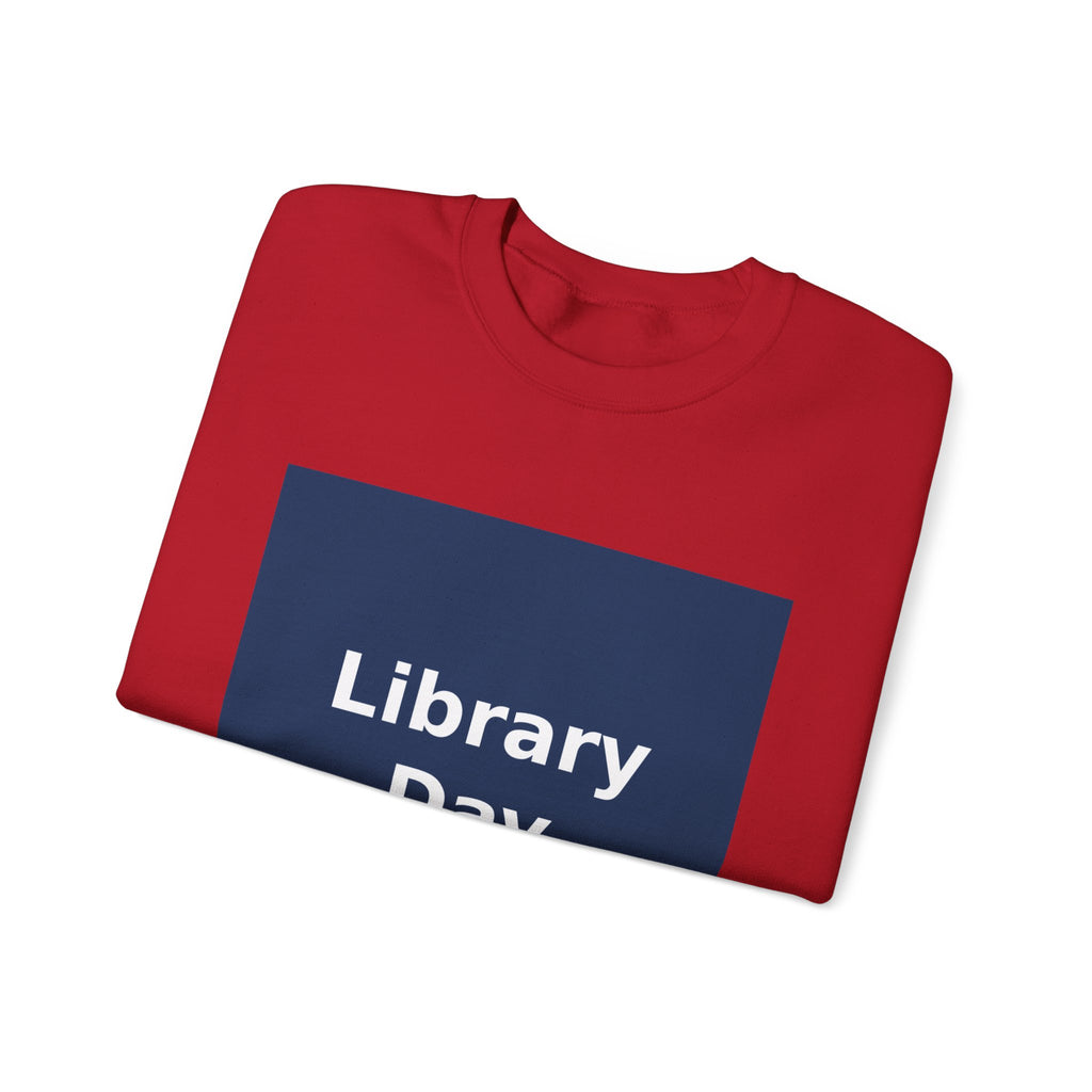 "Library Day" Black Cat Crewneck | College Girl Gift | Fashion | KayKay Classics