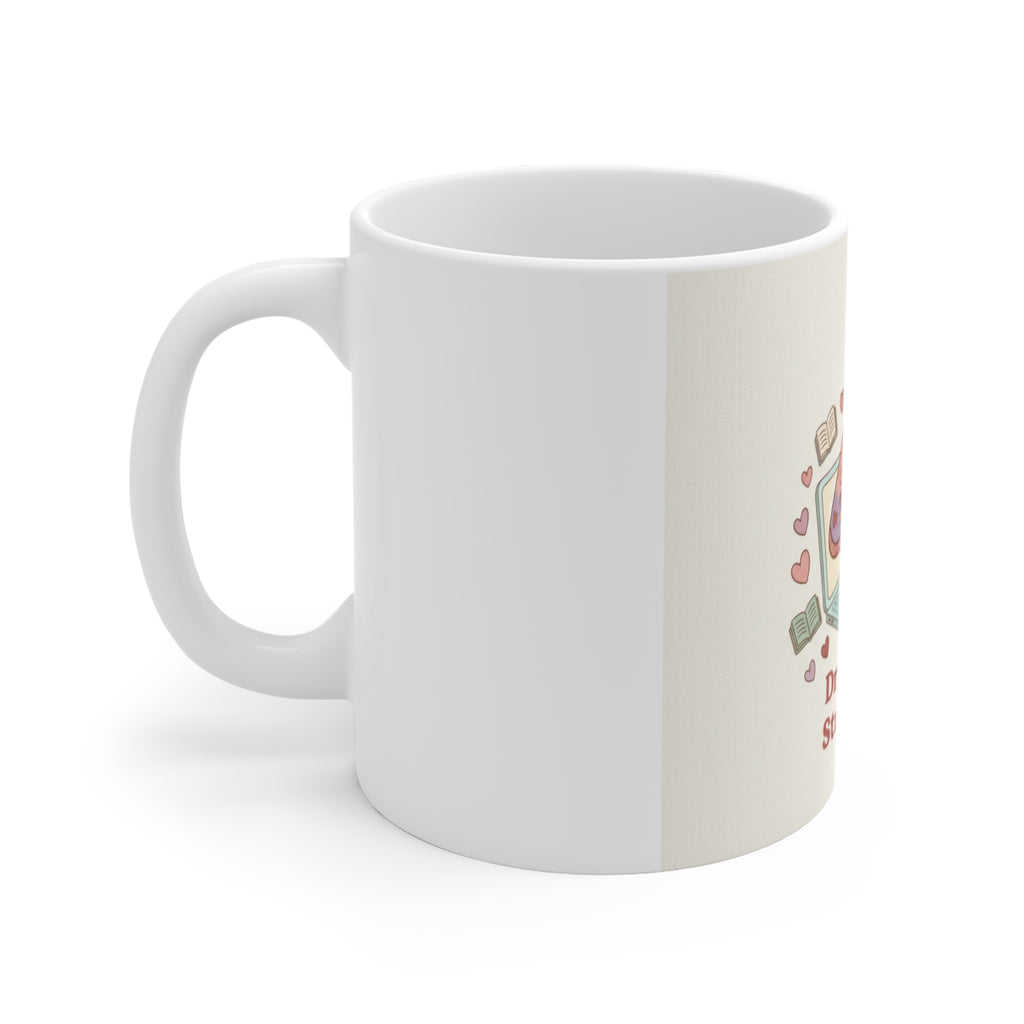 Dream Big, Study Hard Moth Mug 11oz