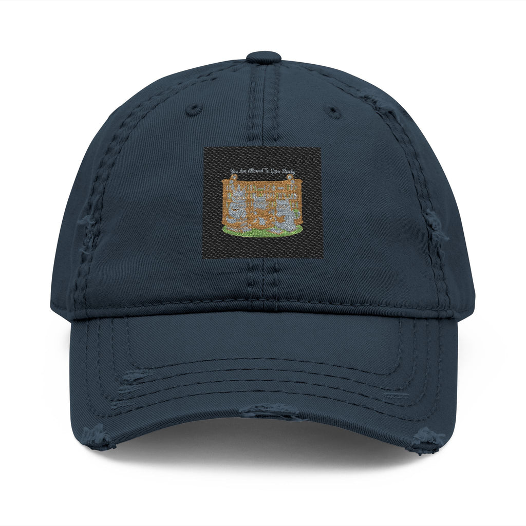 Cats With Glasses Dad Hat – You Are Allowed to Grow Slowly