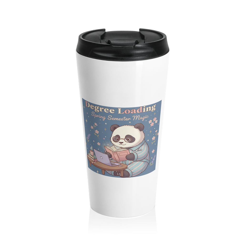 Panda Travel Mug – Degree Loading Spring Semester Magic