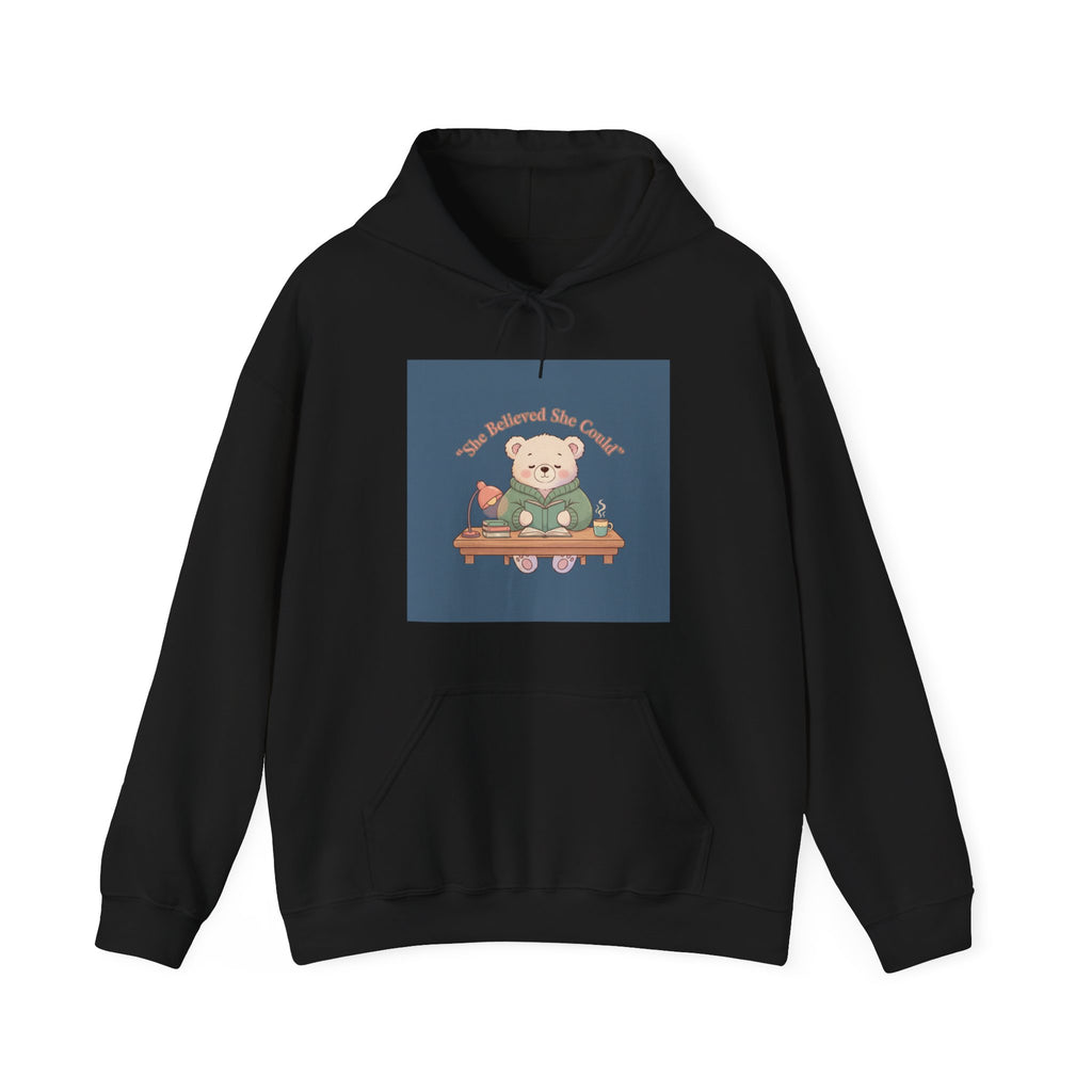 Bear Hoodie – She Believed She Could