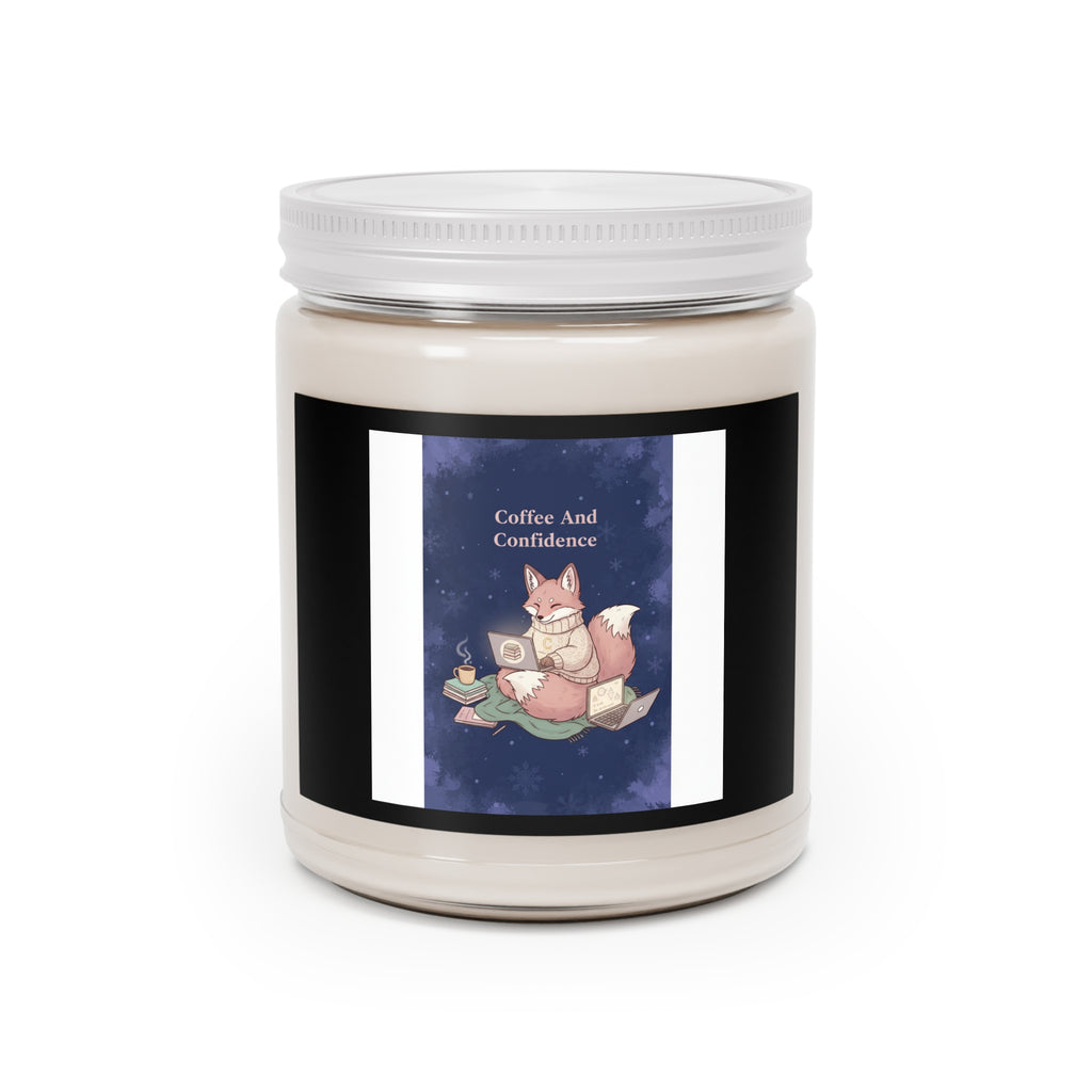 Kitsune Scented Candle – Coffee and Confidence