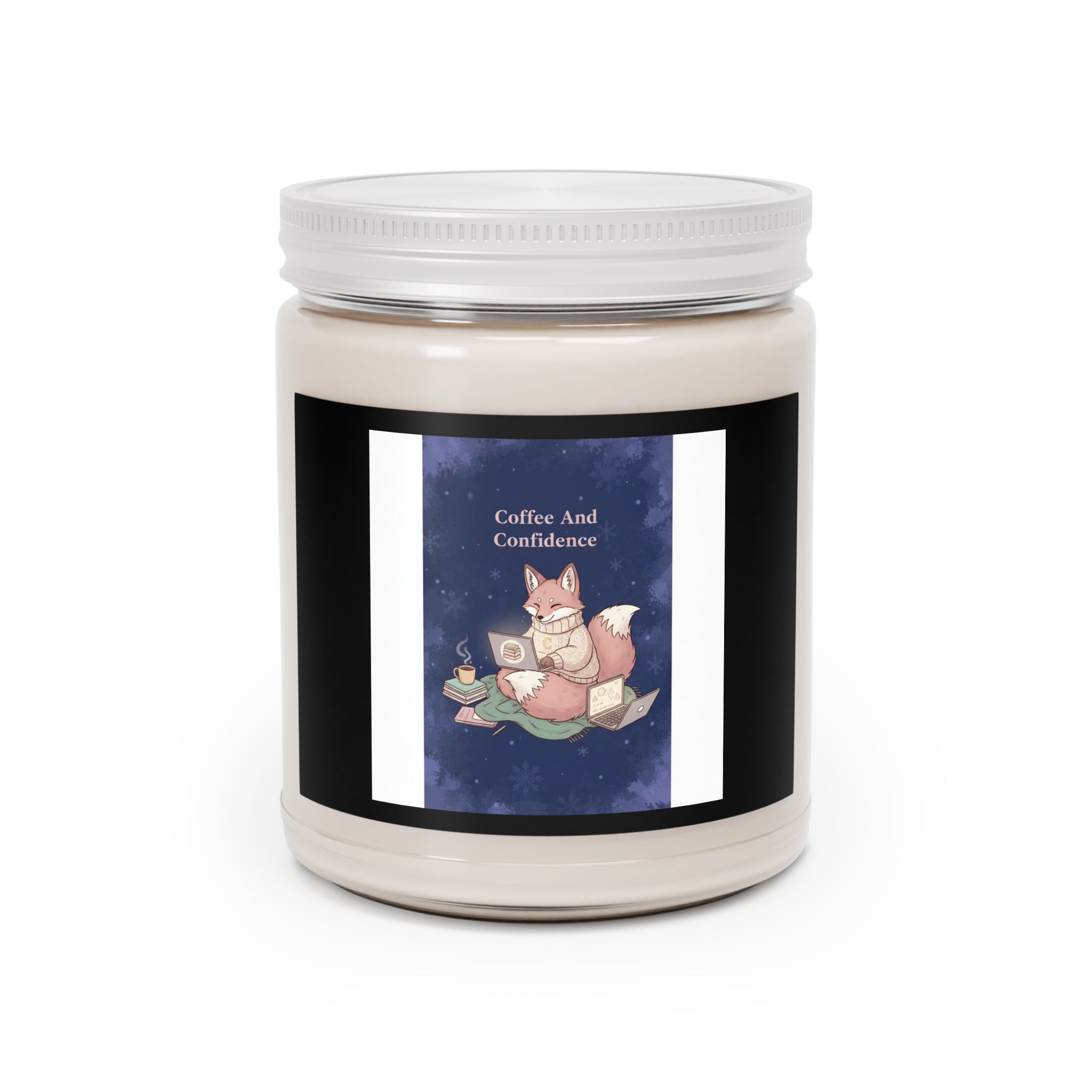 Kitsune Scented Candle – Coffee and Confidence