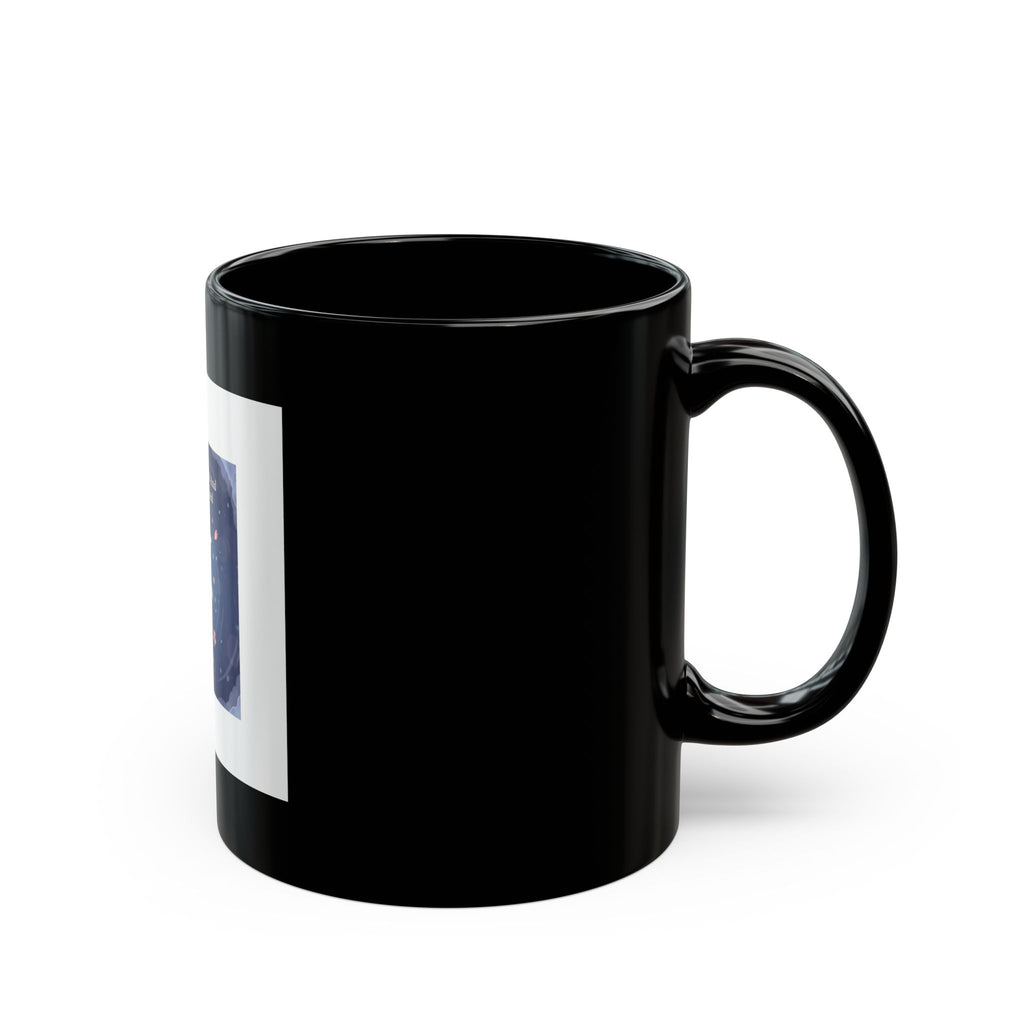 Kitsune Black Mug 11oz – Stressed Blessed and Coffee Obsessed