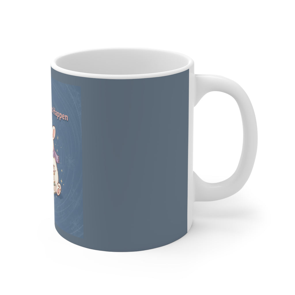 Rabbit Mug 11oz – Making My Dreams Happen