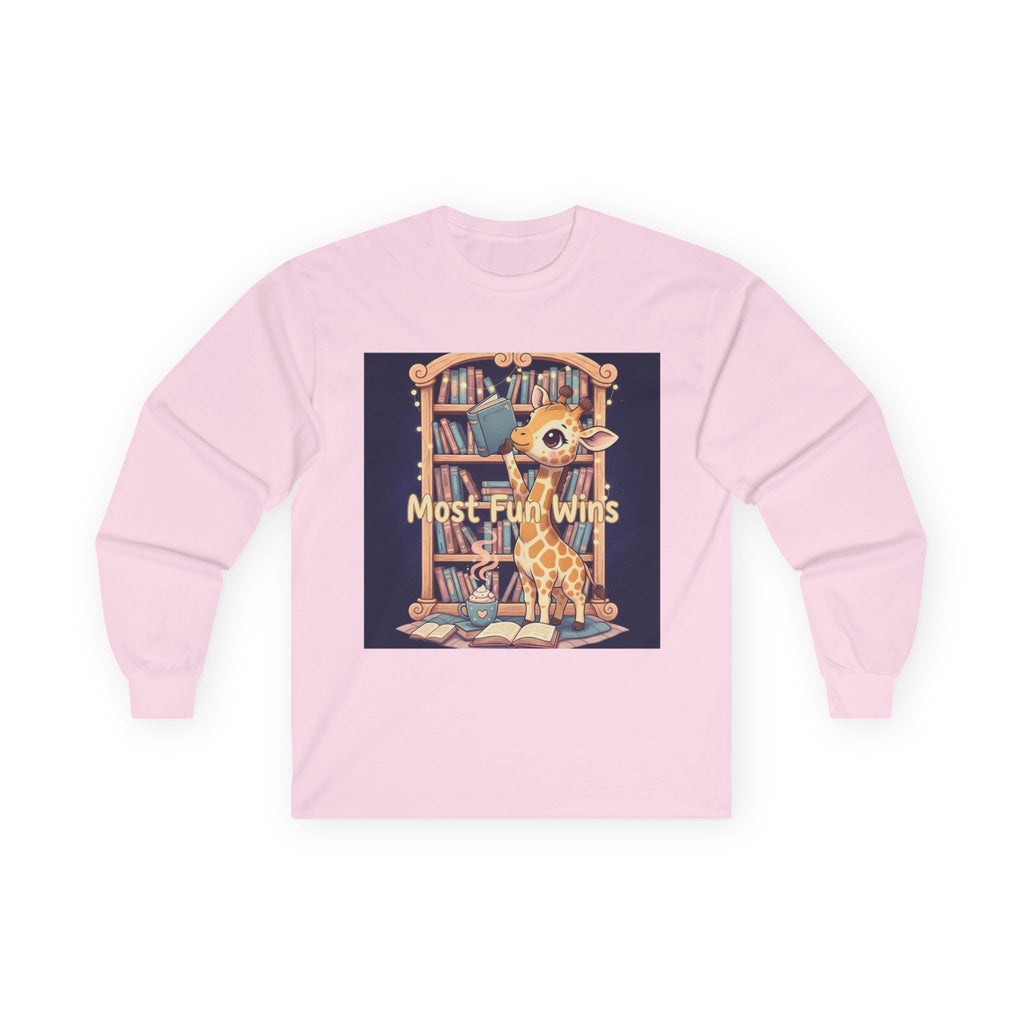 Giraffe Long Sleeve Tee – Most Fun Wins