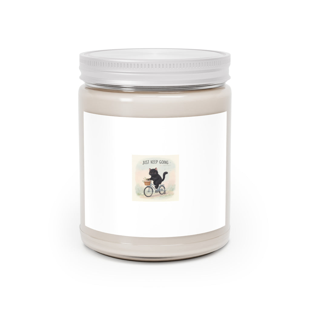JUST KEEP GOING Cat Scented Candle