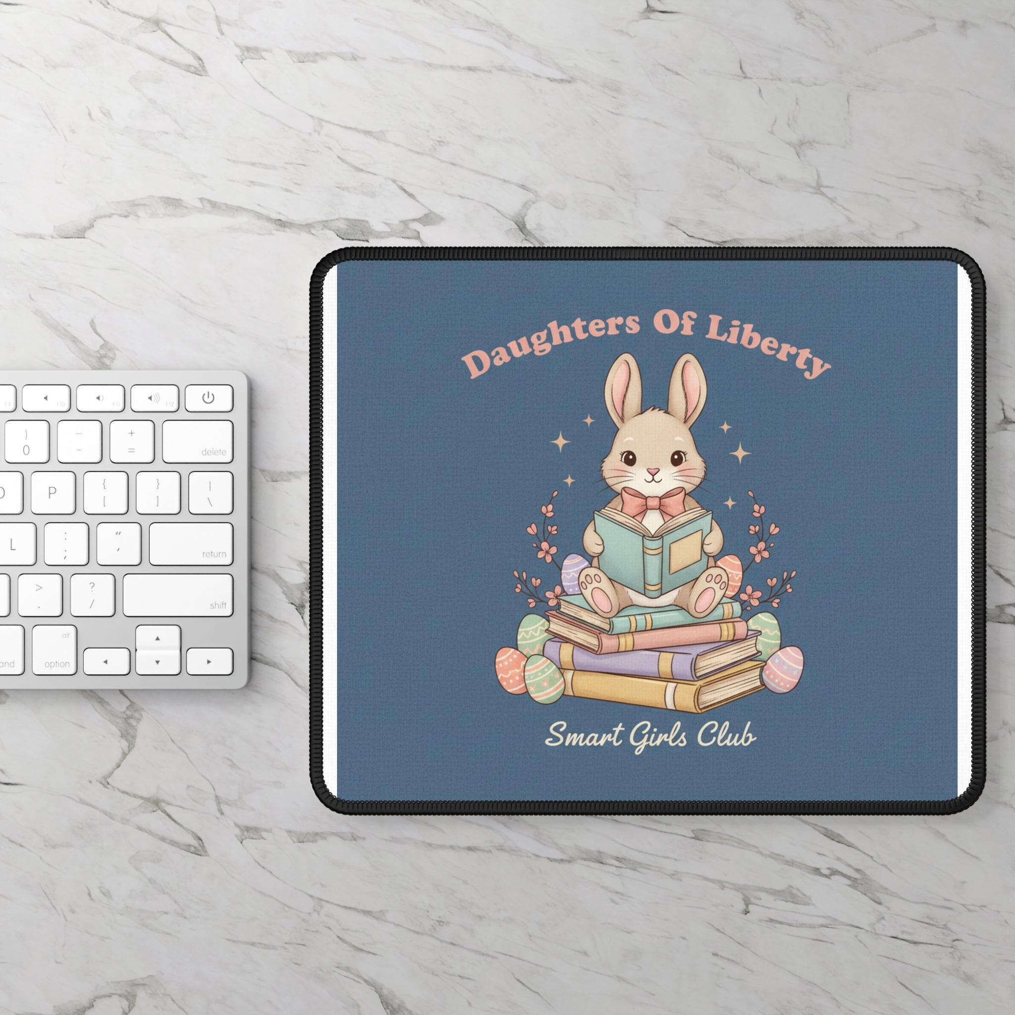 Bunny Mouse Pad – Daughters of Liberty Smart Girls Club