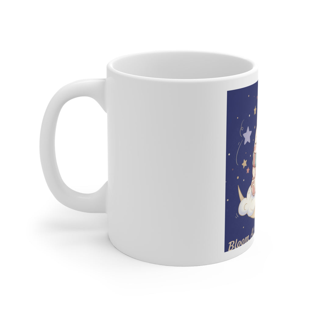 Bunny Mug 11oz – Bloom at Your Own Pace