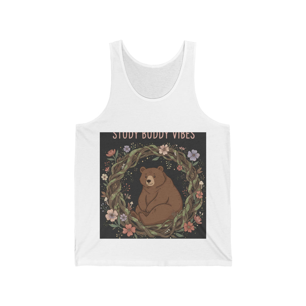 Bear Tank Top – Study Buddy Vibes