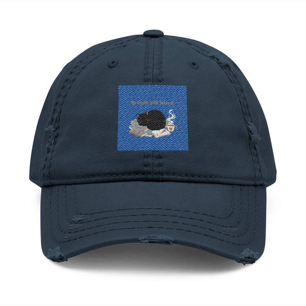 Black Cat Dad Hat – Be Gentle With Yourself