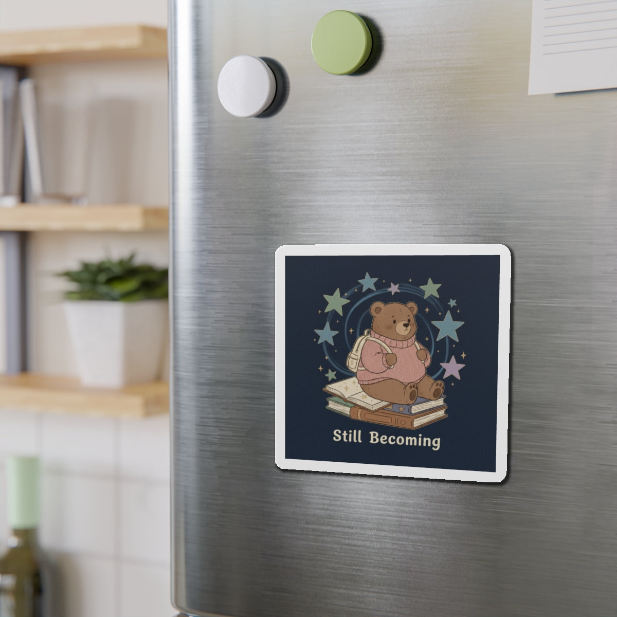 Bear Die-Cut Magnet – Still Becoming