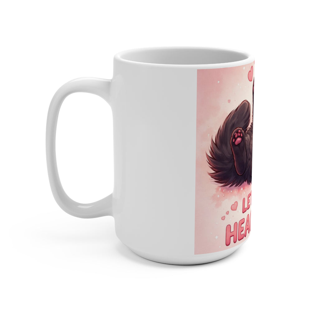 LET YOUR HEART REST Cat Mug 15oz