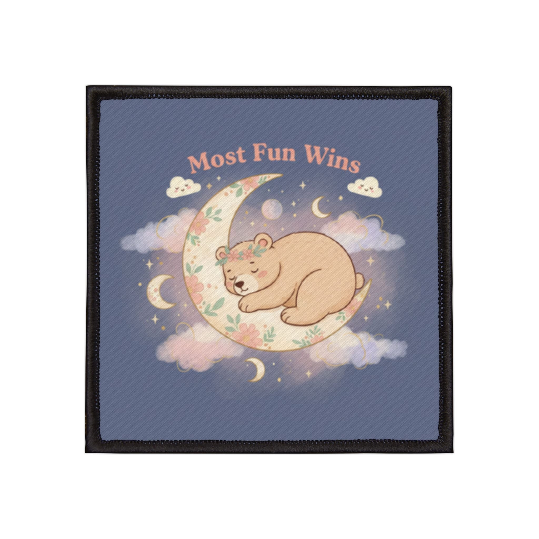 Bear Iron-On Patch – Most Fun Wins