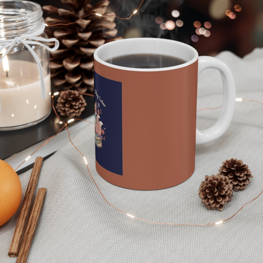 Kitsune Mug 11oz – Study Now Slay Later