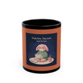 Rabbit Black Mug 11oz – Study Now, Slay Later. Goals on Goals