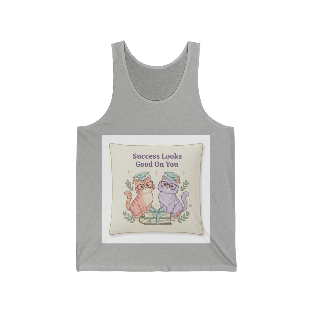 Success Looks Good On You Cat Tank Top