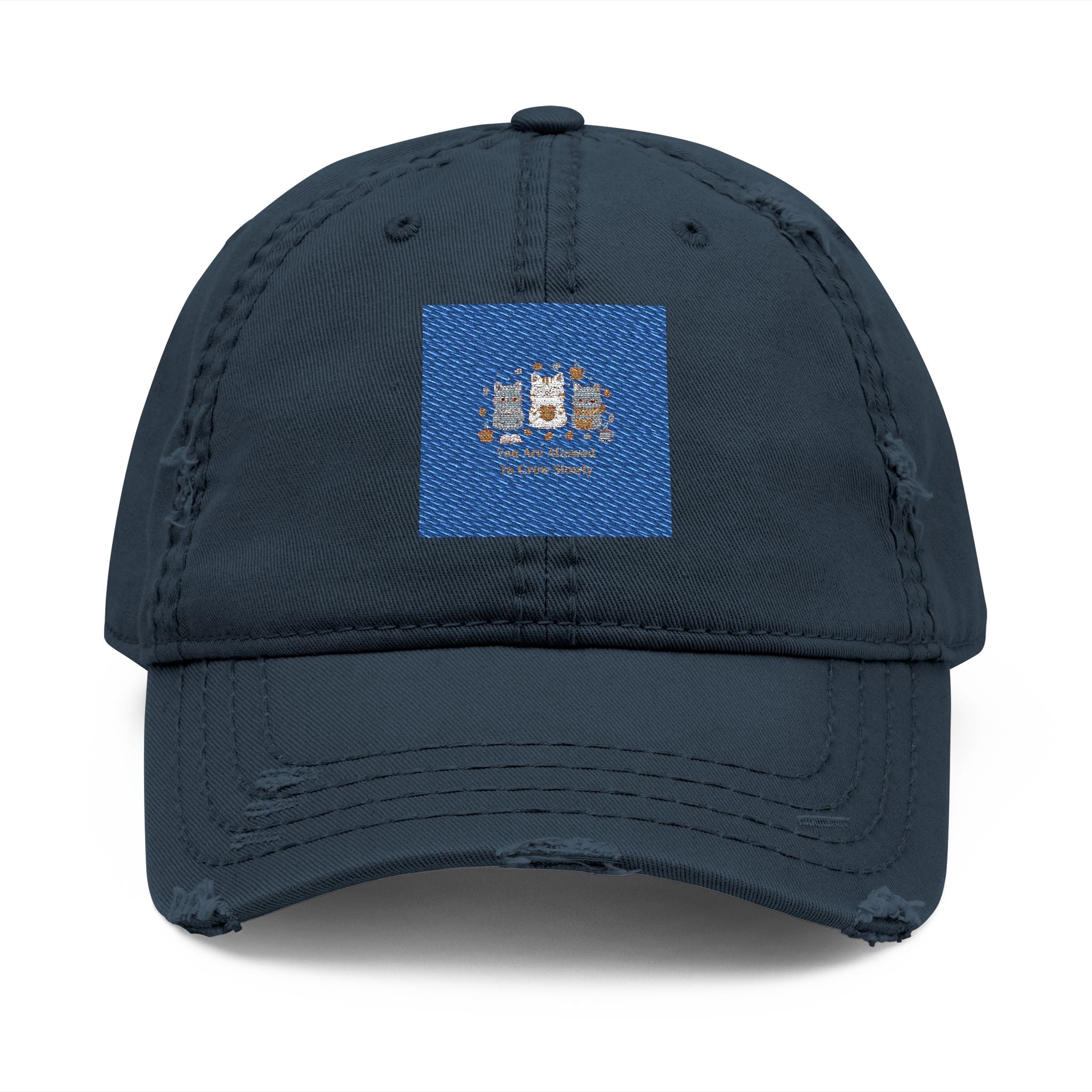 Cats With Glasses Dad Hat – You Are Allowed to Grow Slowly