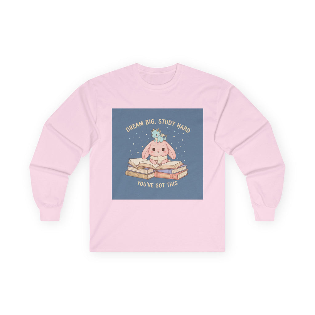 Bear Long Sleeve Tee – Dream Big Study Hard