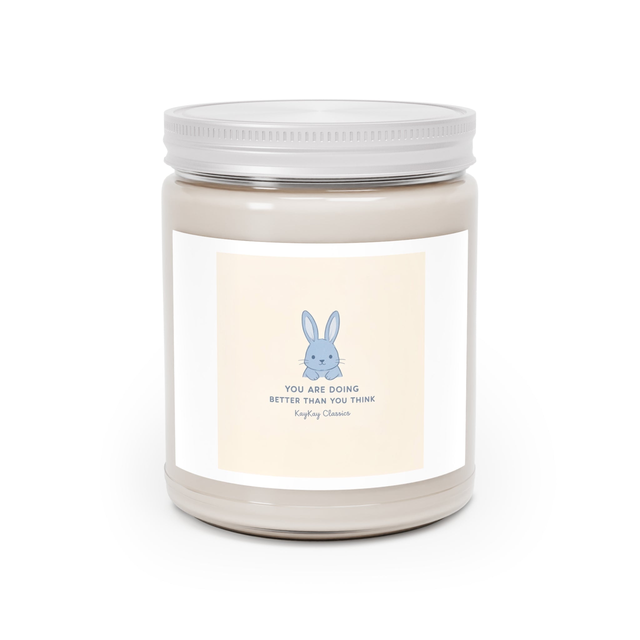 YOU ARE DOING BETTER THAN YOU THINK Rabbit Scented Candle