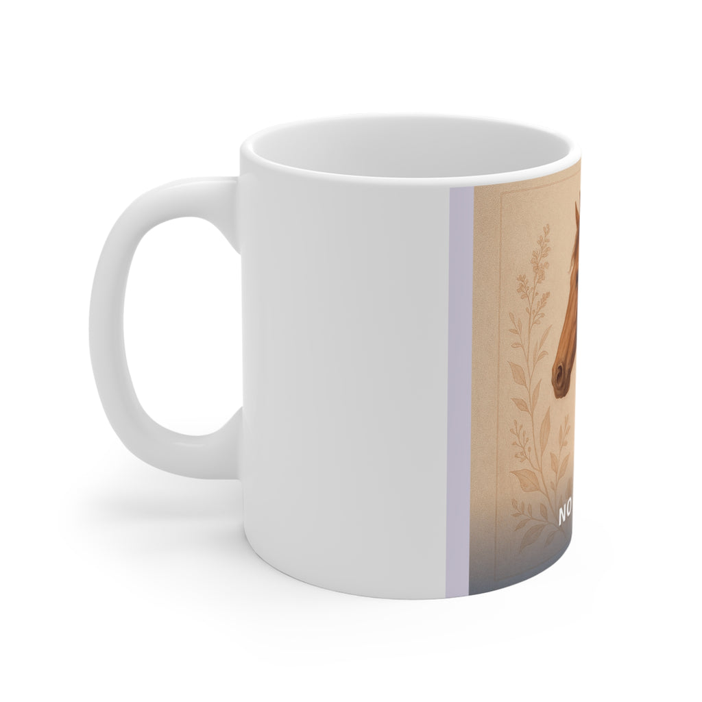 "No Excuses" Black Cat Mug | College Girl Gift | Fashion | KayKay Classics