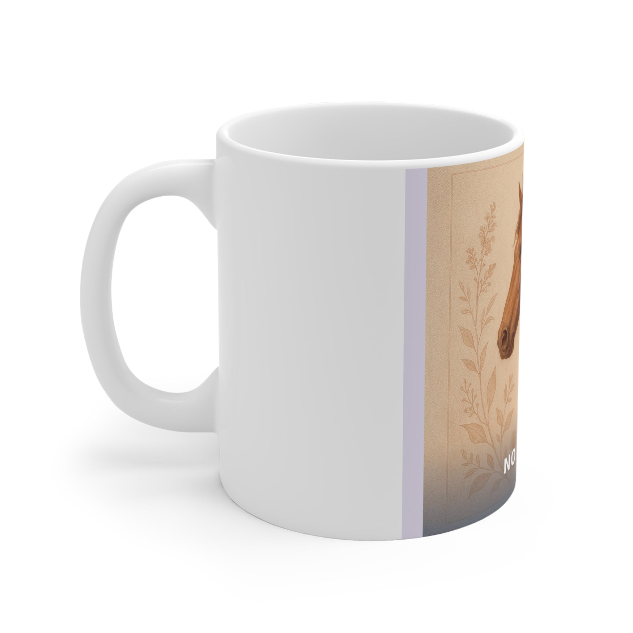 "No Excuses" Black Cat Mug | College Girl Gift | Fashion | KayKay Classics